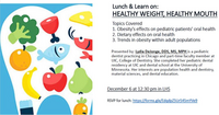 Healthy Weight, Healthy Mouth